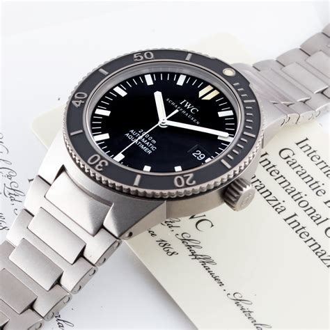 iwc aquatimer 2000m|iwc aquatimer 2000 titanium 3536.